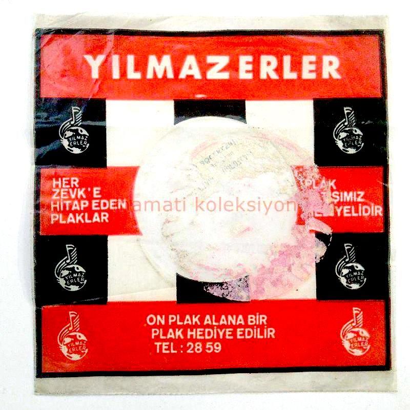 Yılmazerler  Plak / Plak kabı - Kapak içerisinde plak yoktur.