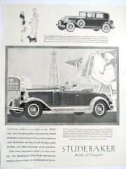 Look from within, as you... Studebaker Builder of Champions / Dergi, gazete reklamı - Efemera
