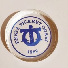 Deniz Ticaret Odası - Polyester Kağıt Ağırlığı