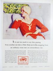 It is not too much to say... Body Fisher General Motors  / Dergi, gazete reklamı - Efemera