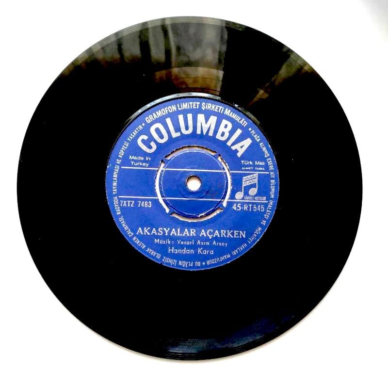 Akasyalar açarken - Kederden mi neden bilmem / Handan KARA - 45'lik Plak