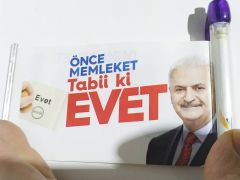 Kararımız Evet - Binali YILDIRIM AKP - Tükenmez kalem