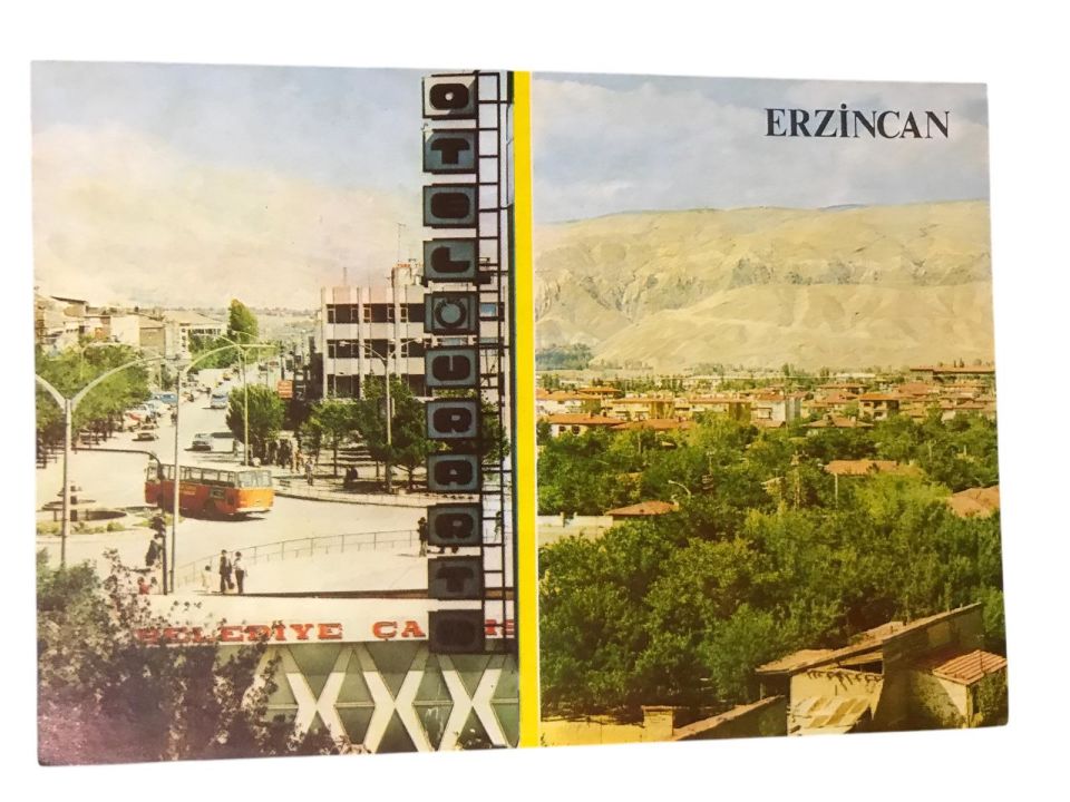 Erzincan - And ofset - 1970'li yıllara ait kartpostal