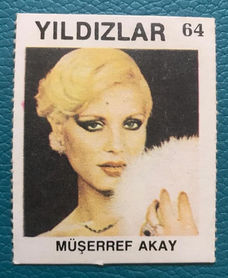 Müşerref AKAY - Zevk Başak Firması / Sanatçı kartı - 4.5x5.5