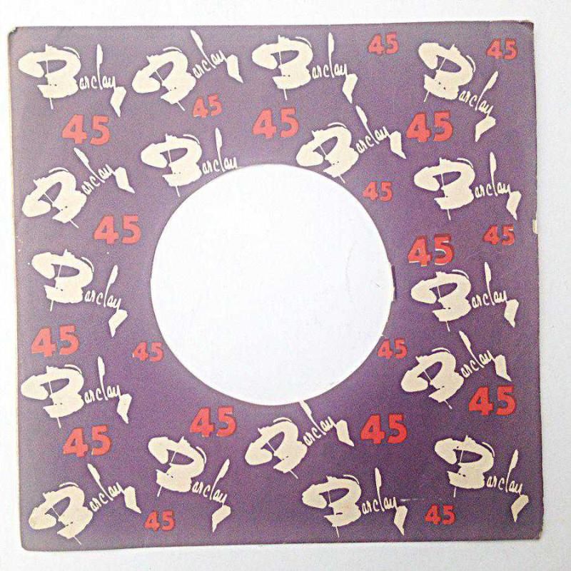 Barclay - Plak kabı - Kapak içerisinde plak yoktur.