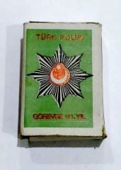 Türk Polisi görevde 141. yıl - Kav Kibritleri