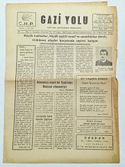 Adana Gazi Yolu gazetesi, 2 Ekim 1970 - Efemera