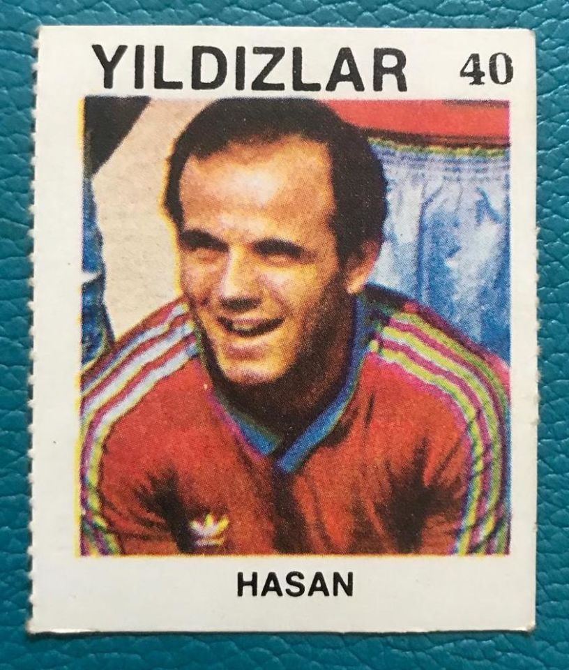 Trabzonspor Hasan - Zevk Başak Firması / Futbolcu kartı - 4.5x5.5