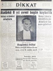 10 Kasım 1946 tarihli, Dikkat gazetesi