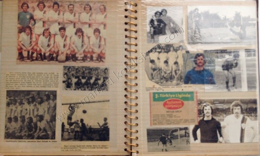 Kaleci Eşter'e ait fotoğraf ve gazete küpürleri Karabükspor, Karşıyaka