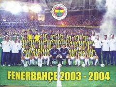 Fenerbahçe 2003 - 2004 / 49x68 cm. Poster
