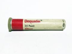 Dequadin / Glaxo İlaç - Eski İlaç Şişeleri