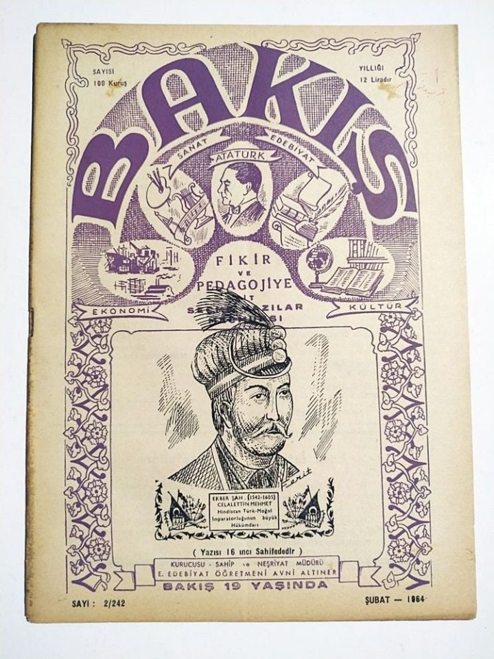 Ekber Şah Kapaklı - Sayı: 2/242 - Bakış aylık Kültür Sanat Dergisi