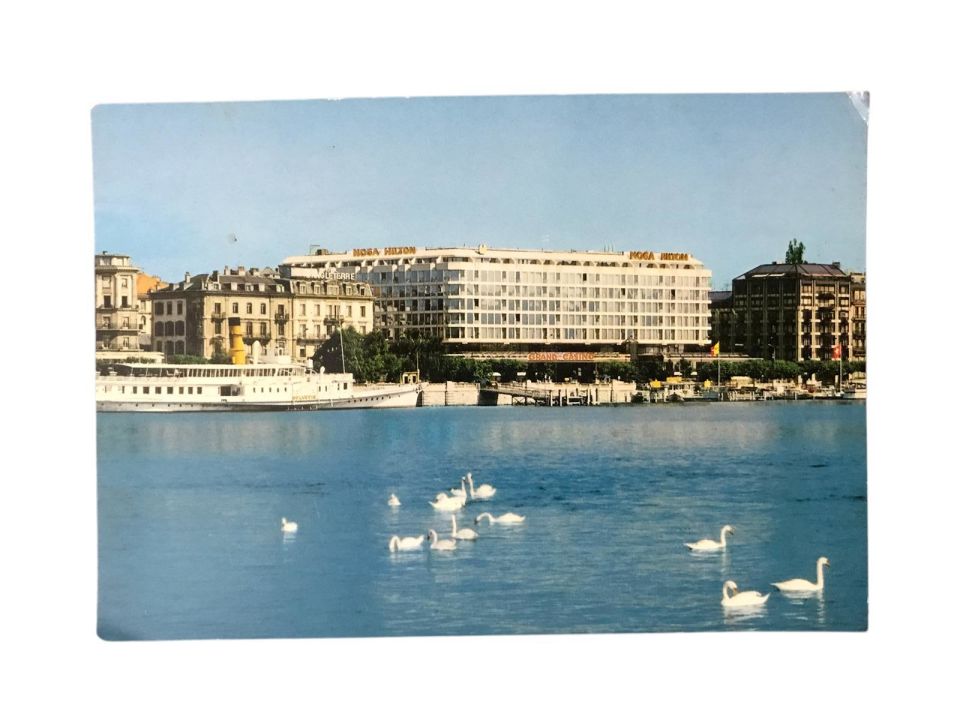 Noga Hılton Internatıonal - Geneve - 1970'li yıllara ait kartpostal