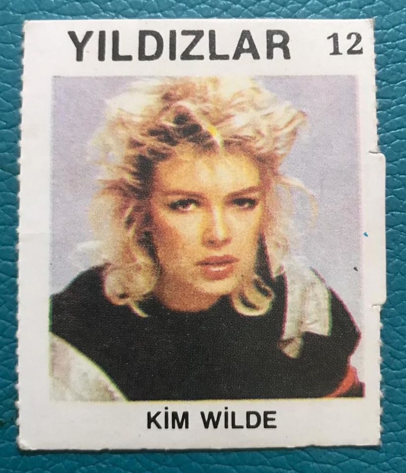 Kim WILDE - Zevk Başak Firması / Sanatçı kartı - 4.5x5.5