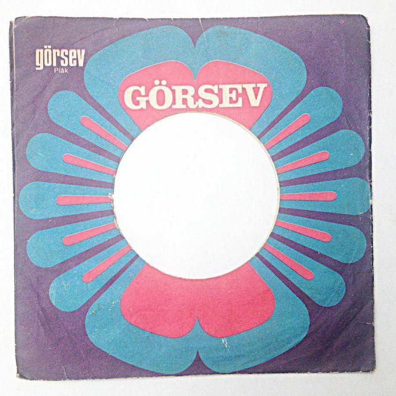 Görsev plak - Plak kabı / Kapak içerisinde plak yoktur.