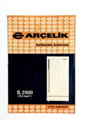 Arçelik Kullanma Kılavuzu - Kitap