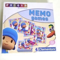 Memo Games Clementoni  Pocoyo Aprende Riendo - Oyuncak
