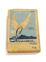 Samsun Fuarı 1970 - Kibrit