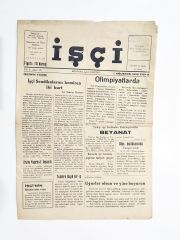 İşçi Müstakil İşçi Gazetesi 1 Ağustos 1952 ZONGULDAK - Gazete