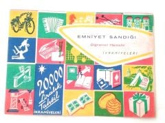 Emniyet Sandığı Öğrenci hesabı / Broşür - Efemera