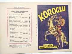 Köroğlu - İstanbul Maarif Kitaphanesi / Kitap Kapağı