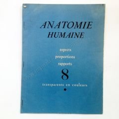 Anatomie Humaine Tıp Eczacılık Efemeraları - Efemera