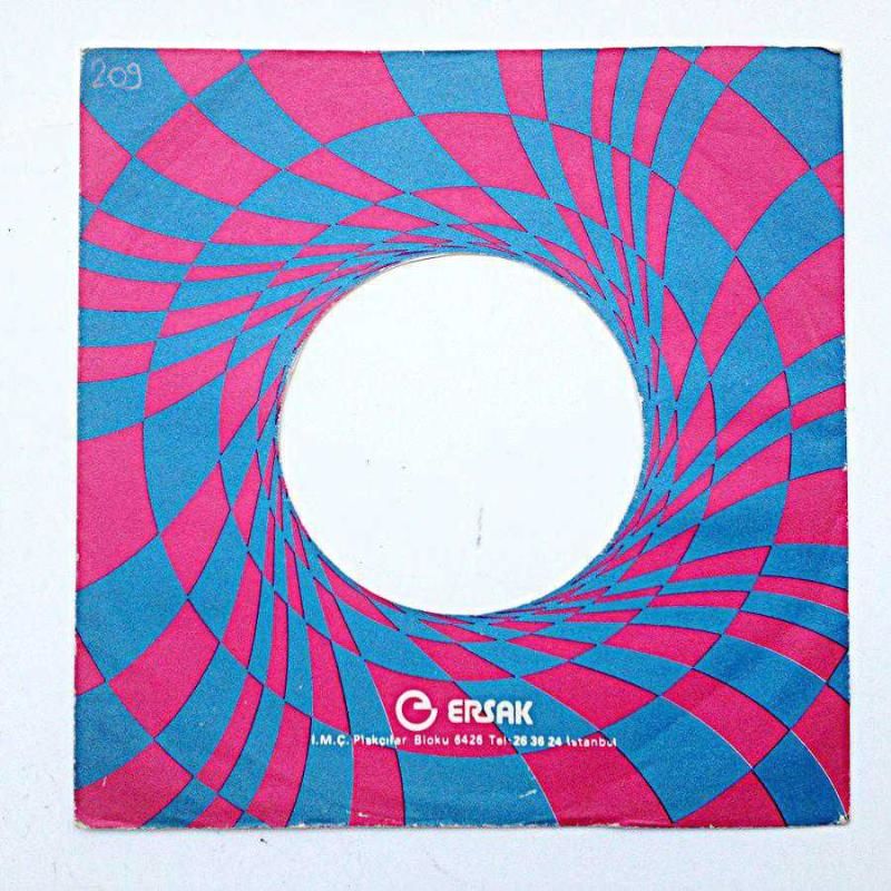 Ersak plak - Plak kabı 2 / Kapak içerisinde plak yoktur.