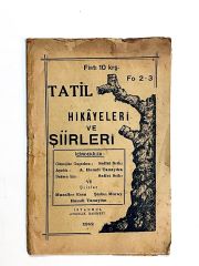 Tatil Hikayeleri Ve Şiirleri - Kitap