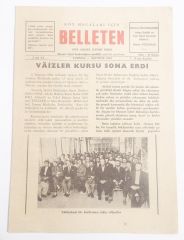 Köy Hocaları için Belleten - Temmuz Ağustos 1964 - Kitap