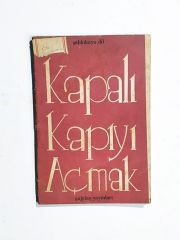 Kapalı Kapıyı Açmak / Şahşnkaya DİL - Kitap