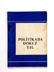 Politikada Dokuz Yıl - Gülhis MANKUT - Kitap