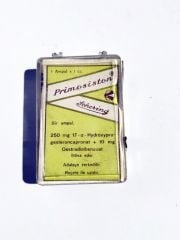 Primosiston Schering / Birleşik Alman İlaç Fabrikaları - Eski İlaç Şişeleri