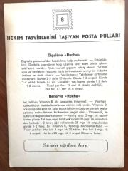 Hekim Tasvirlerini taşıyan posta pulları 8 - Roche