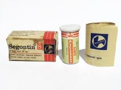 Segontin / Hoechst - Eski İlaç Şişeleri