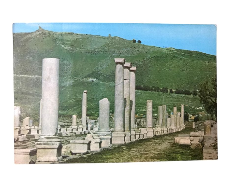 Bergama - Asklepion -Ticaret Kartpostalları  - 1970'li yıllara ait kartpostal / Arkası yazısız