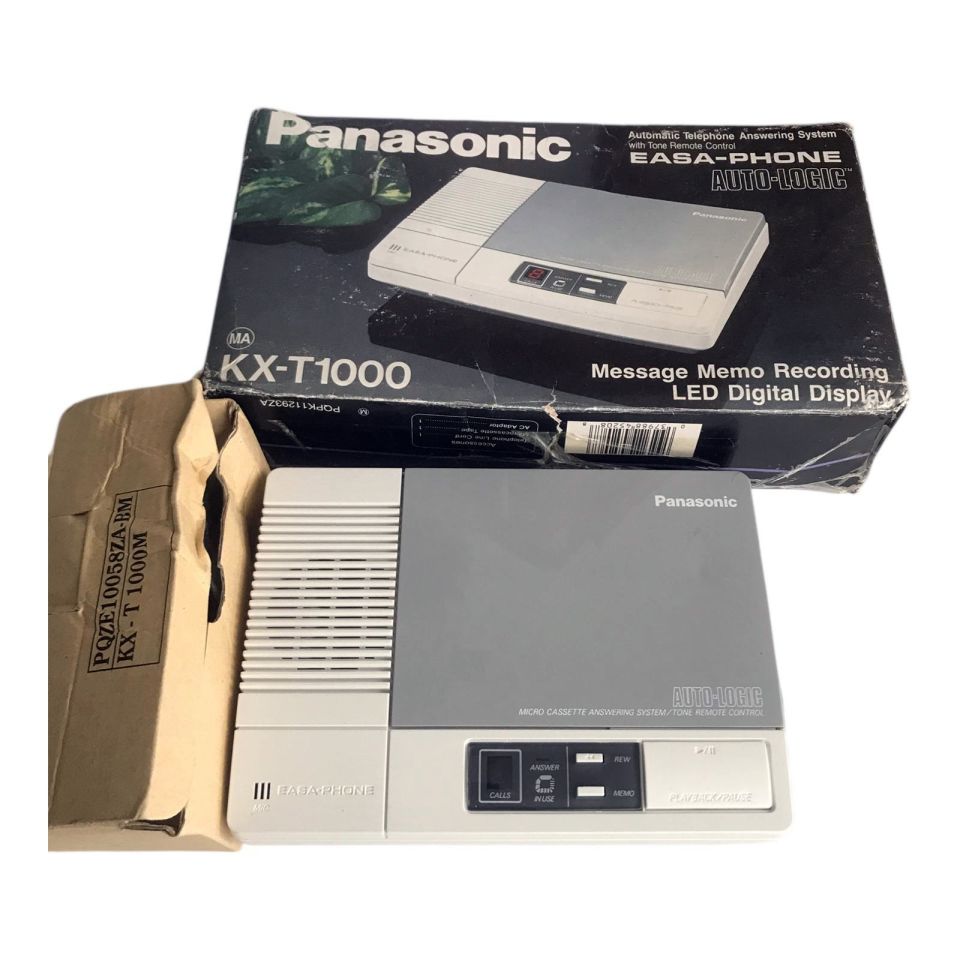 Panasonic KX-T1000 Easa-Phone Otomatik Telefon Cevaplama Sistemi(Kullanılmamış)