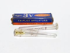 Ago 3 V Indolore / Sandoz Patent - Eski İlaç Şişeleri