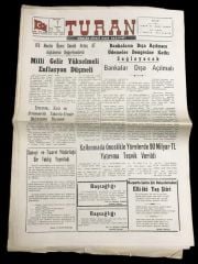 Elazığ Turan Gazetesi 1987 - 20 adet