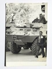 12 Eylül dönemi, Polis panzeri - Fotoğraf