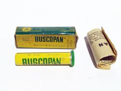 Buscopan Hyoscin / Tek İlaç - Eski İlaç Şişeleri