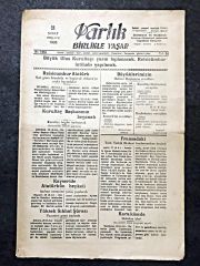 Varlık Birlikte Yaşar - Erzurum / 28 Şubat 1935 tarihli gazete