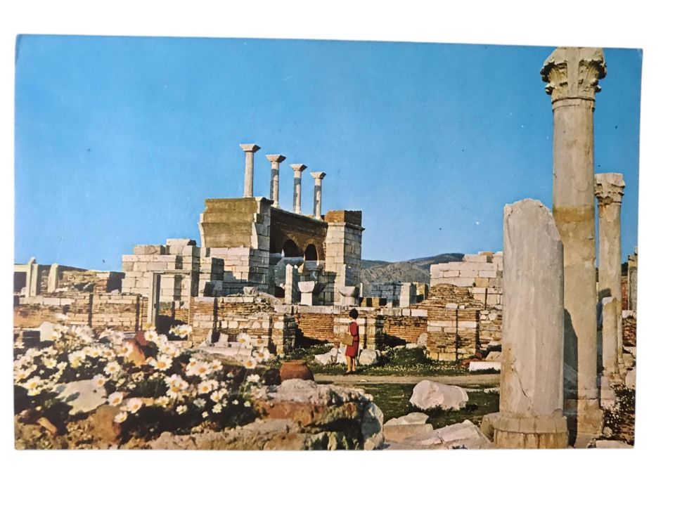 St.Jean Klisesi - Ephesus - 1970'li yıllara ait kartpostal / Arkası yazısız
