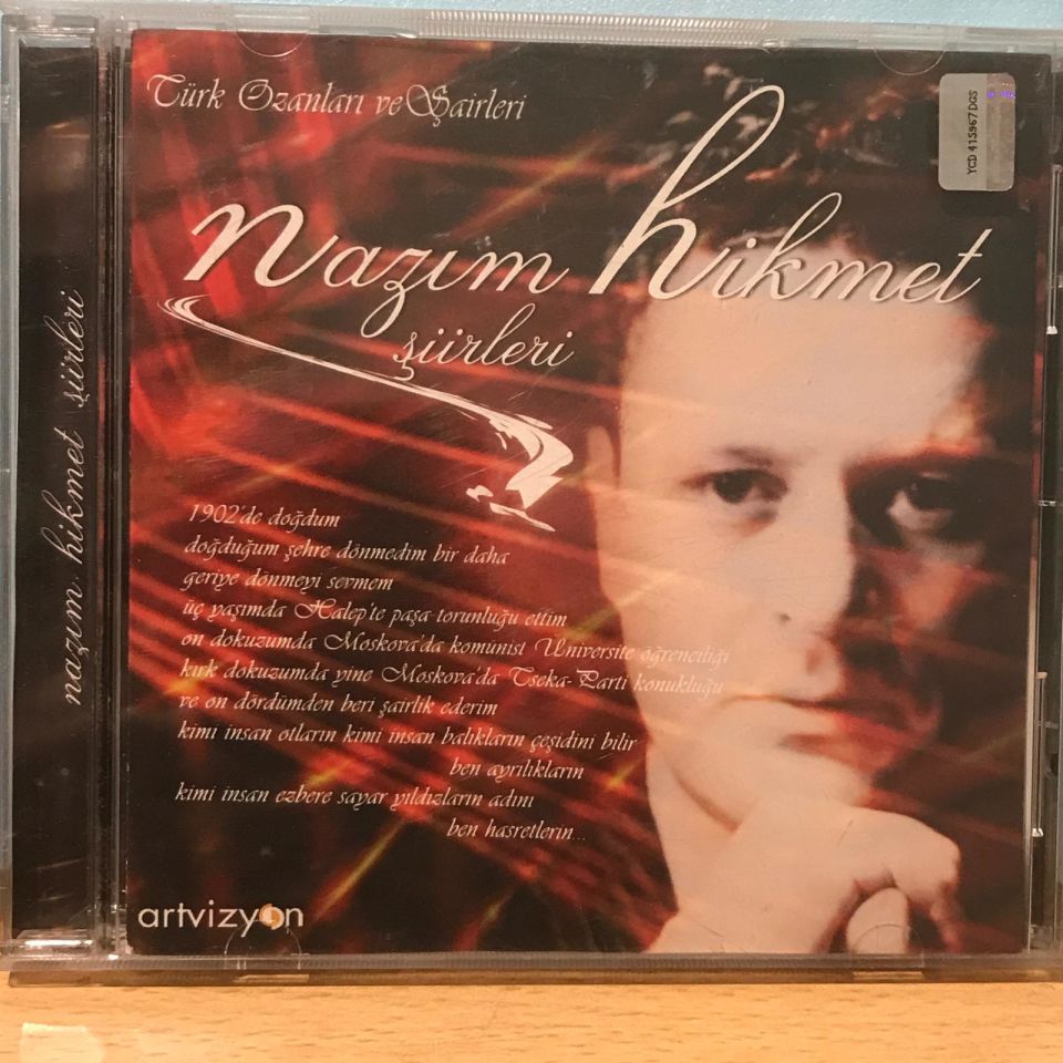 Türk Ozanları ve Şairleri - Nazım HİKMET şiirleri / CD