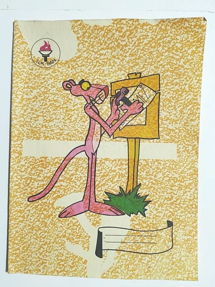 Pembe Panter - Girilmez / Defter kapağı