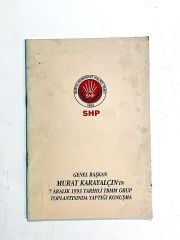 Murat KARAYALÇIN'ın yaptığı grup konuşması