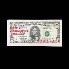 5 $ - Jokersiz 5000 Dolar biriktir