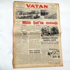 Vatan gazetesi, 31 Ağustos 1941
