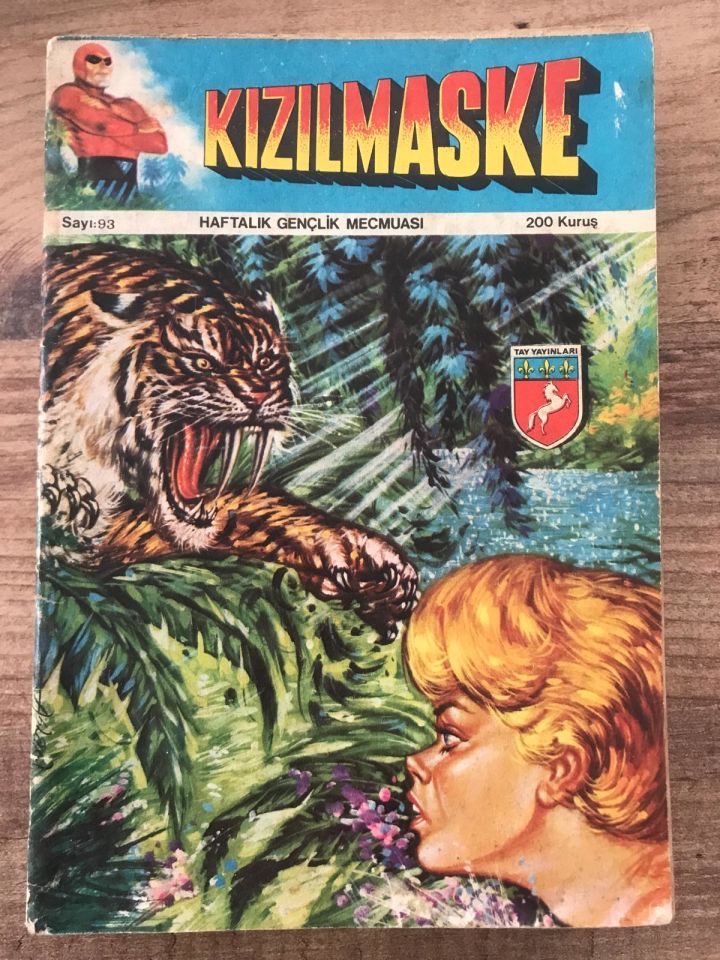 Kızılmaske Sayı:93 - Tay yayınları / Çizgi Roman