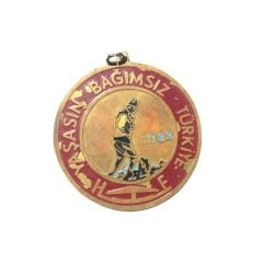 Yaşasın Bağımsız Türkiye - Halkevleri 1960 / Madalya